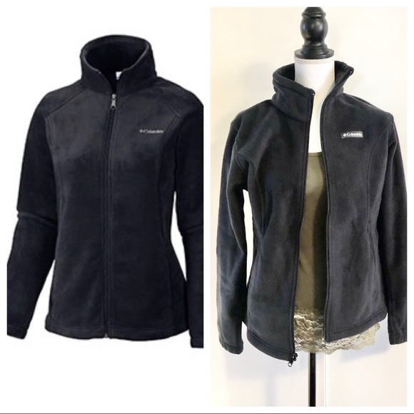 Columbia Jackets & Blazers - 🆕Women’s Columbia Black Full Zip Fleece Size M